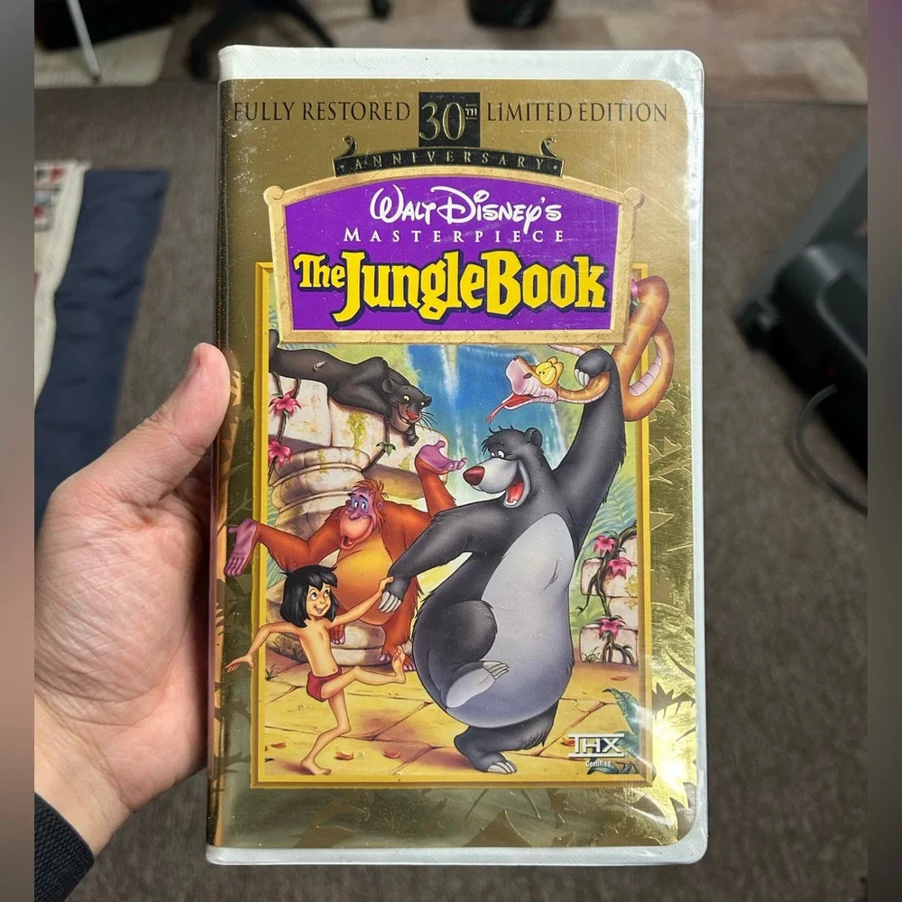 The Jungle Book 30th Edition VHS